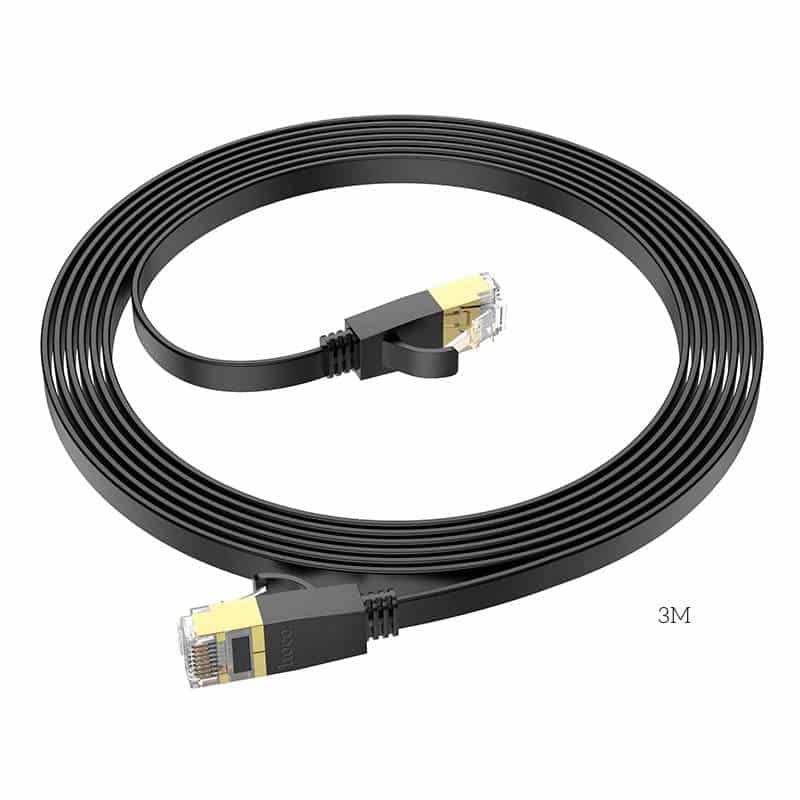 10 M Netzwerkkabel flach - Ethernet Gigabit Lan Kabel RJ45 Cat 6 - Shopgalaxy.ch