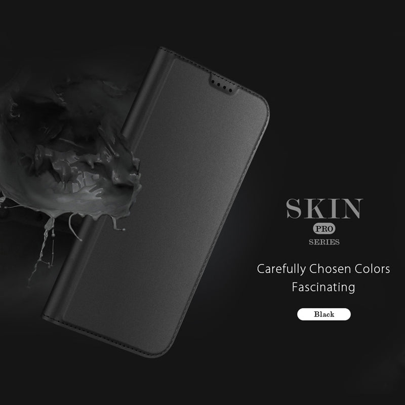 iPhone 16 Magnetische Flip Lederhülle