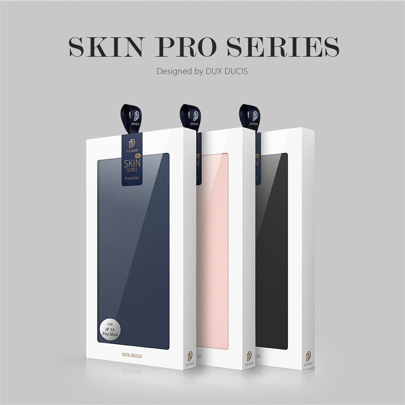 iPhone 16 Pro Magnetische Horizontal Flip Leder TPU + PU Hülle