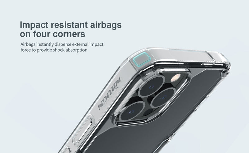 iPhone 13 Pro 6,1" Nature TPU Pro Hülle Transparent