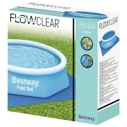 Pool-Bodenplane Flowclear 274x274 cm