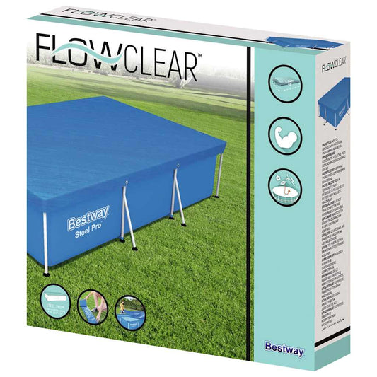 Flowclear Poolabdeckung 304x205x66 cm