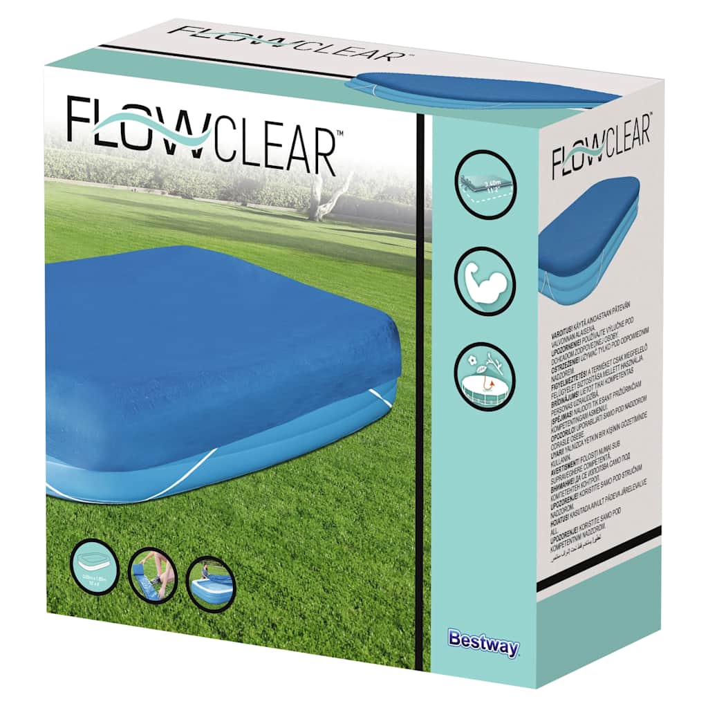Flowclear Poolabdeckung 305x183x56 cm