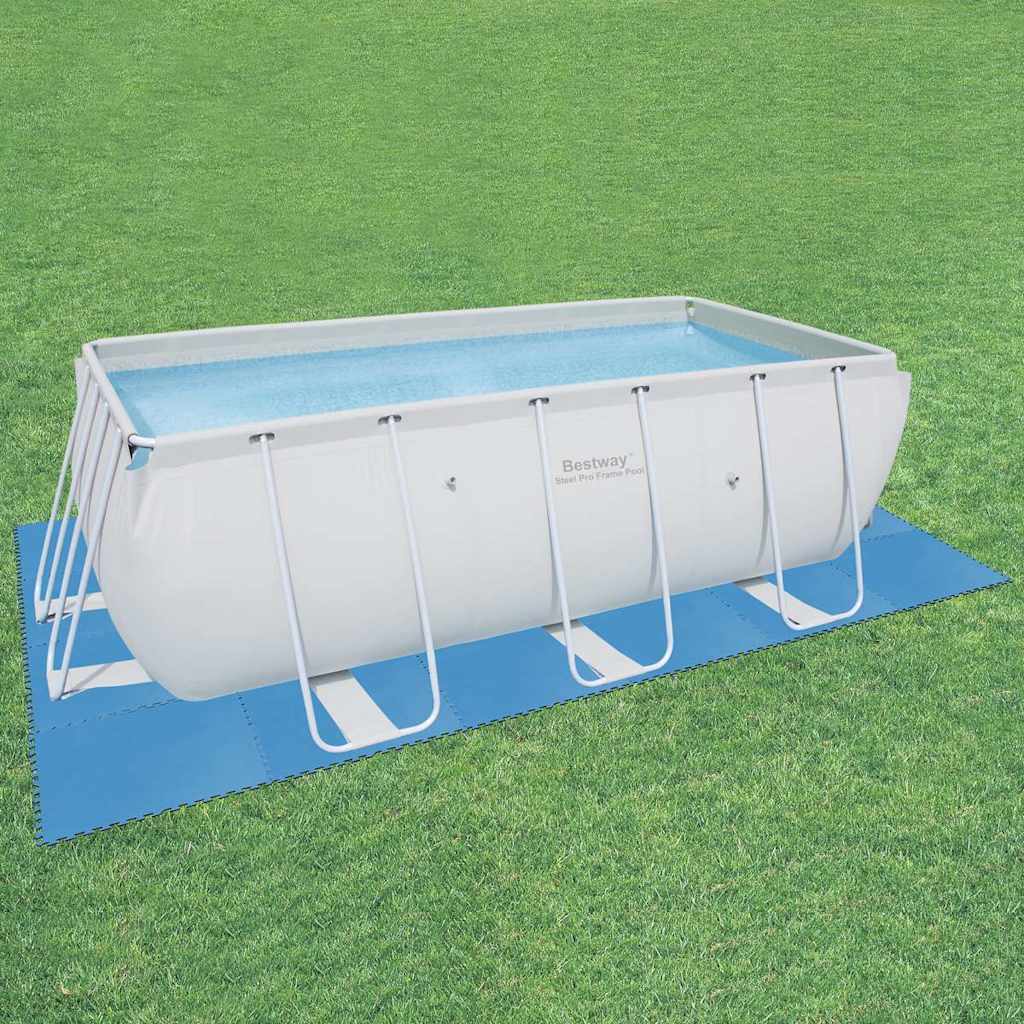 Pool-Bodenschutz 8 Stk. Blau 58220