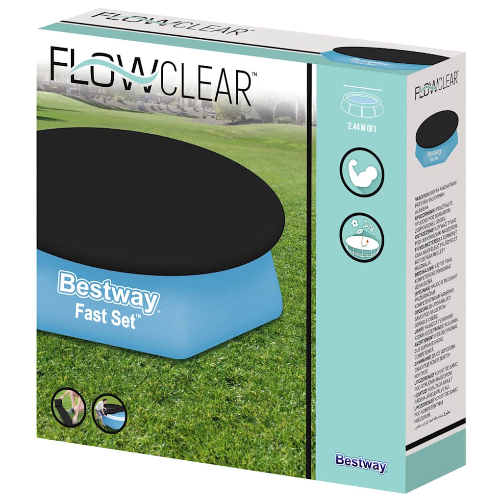 Flowclear Fast Set Poolabdeckung 240 cm