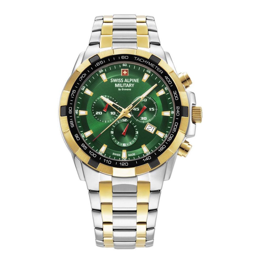 Swiss Alpine Military 7043.9144SAM Herrenuhr Chronograph-0