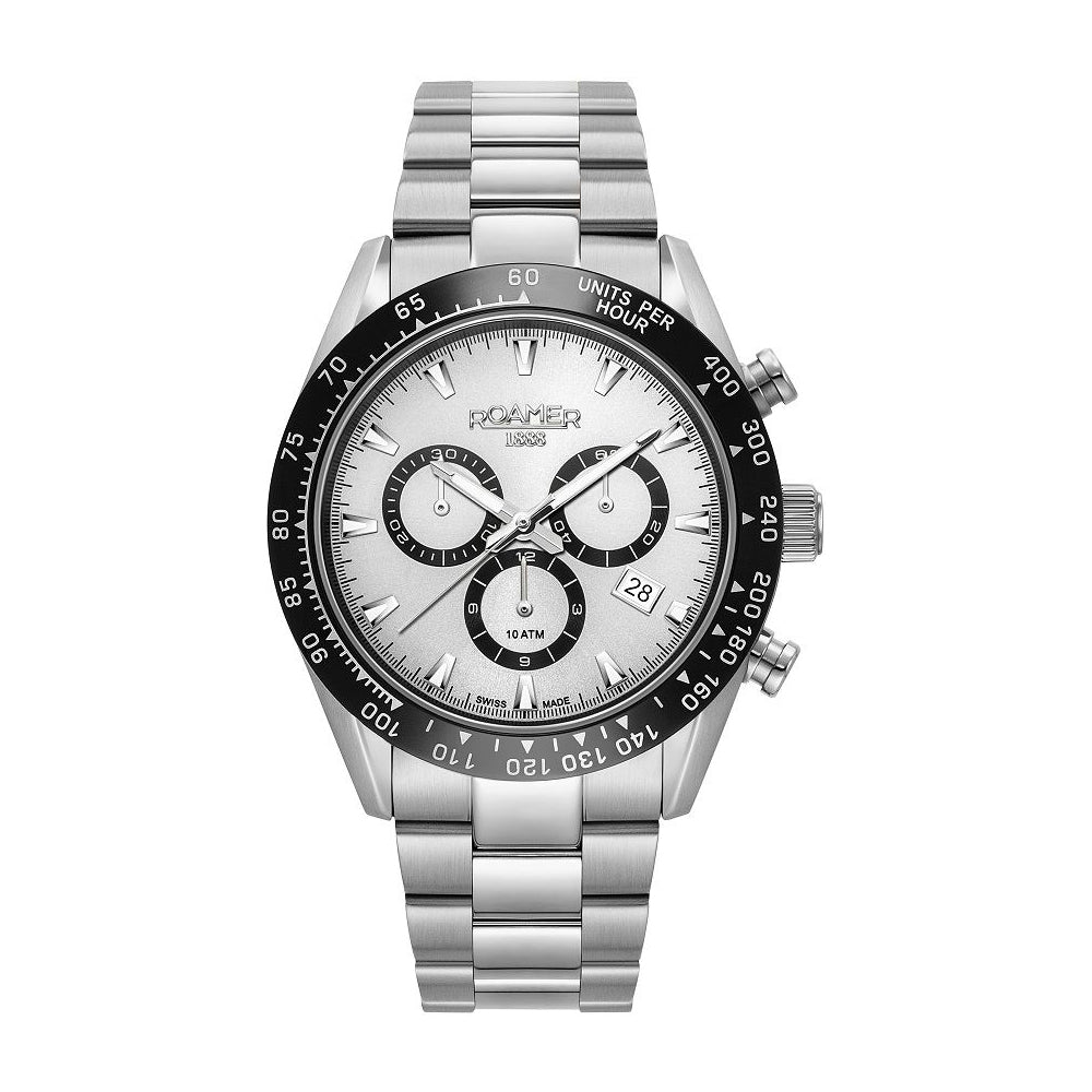 Roamer Monza 100 850837411520 Herrenuhr Chronograph-0