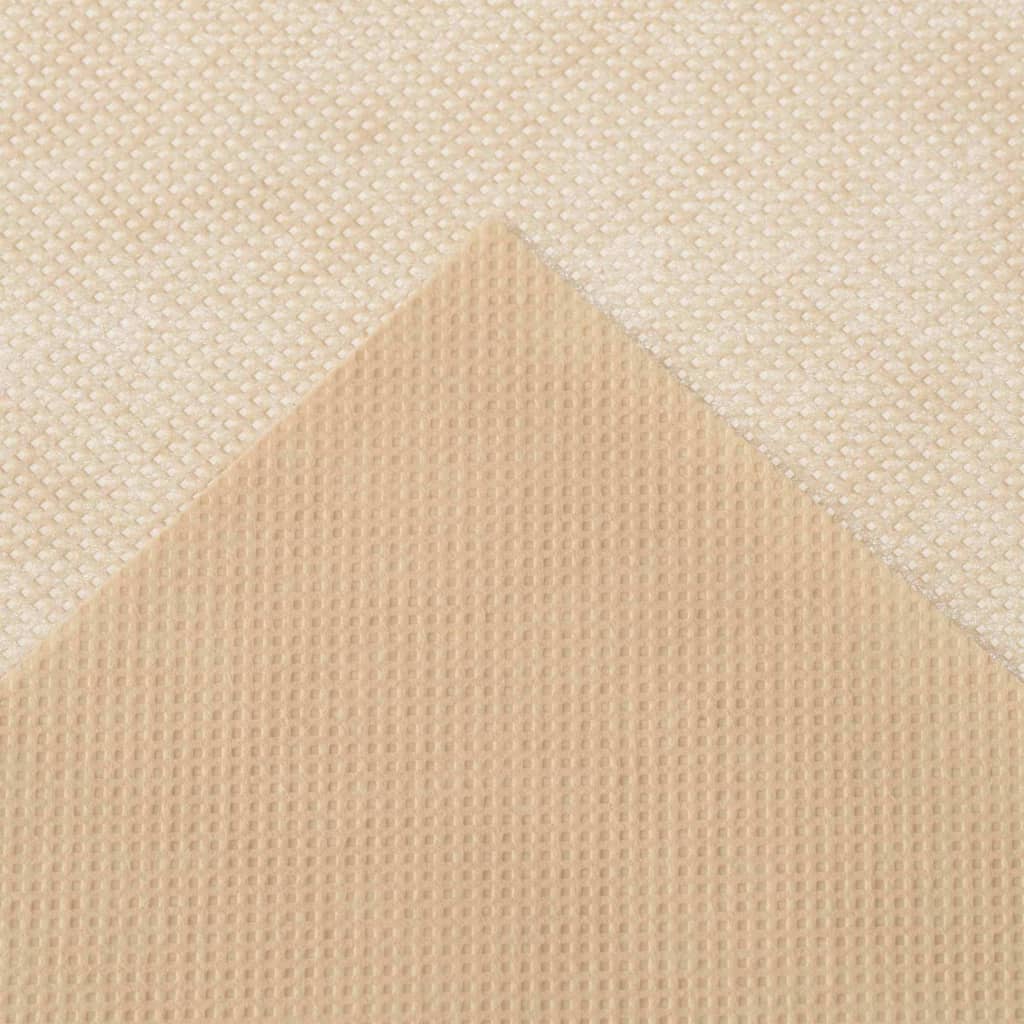 Wintervlies mit Reißverschluss 70 g/m² Beige 2×2,5 m