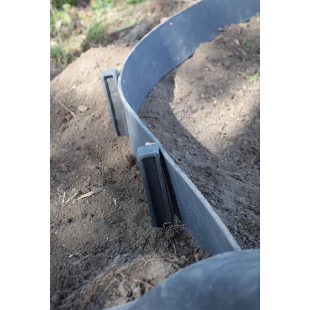 Garten Rasenkante 19cmx15m 7mm Schwarz