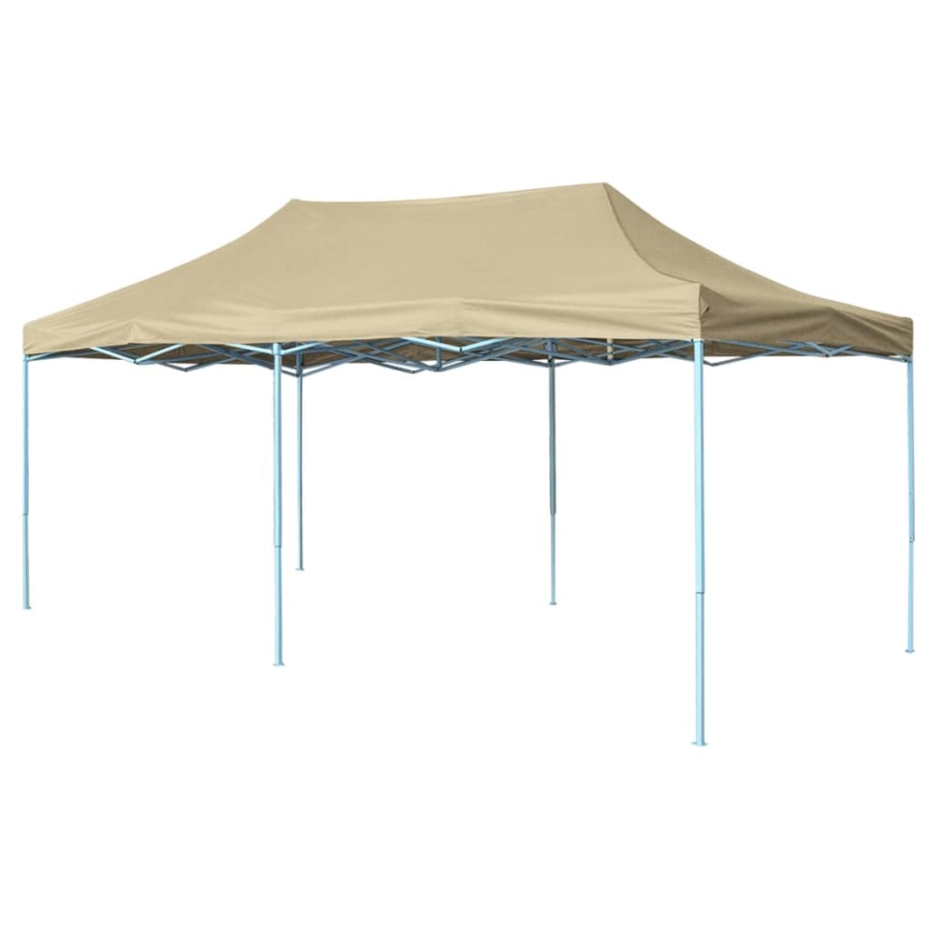Foldetelt Pop-Up 3x6 m Cremehvid