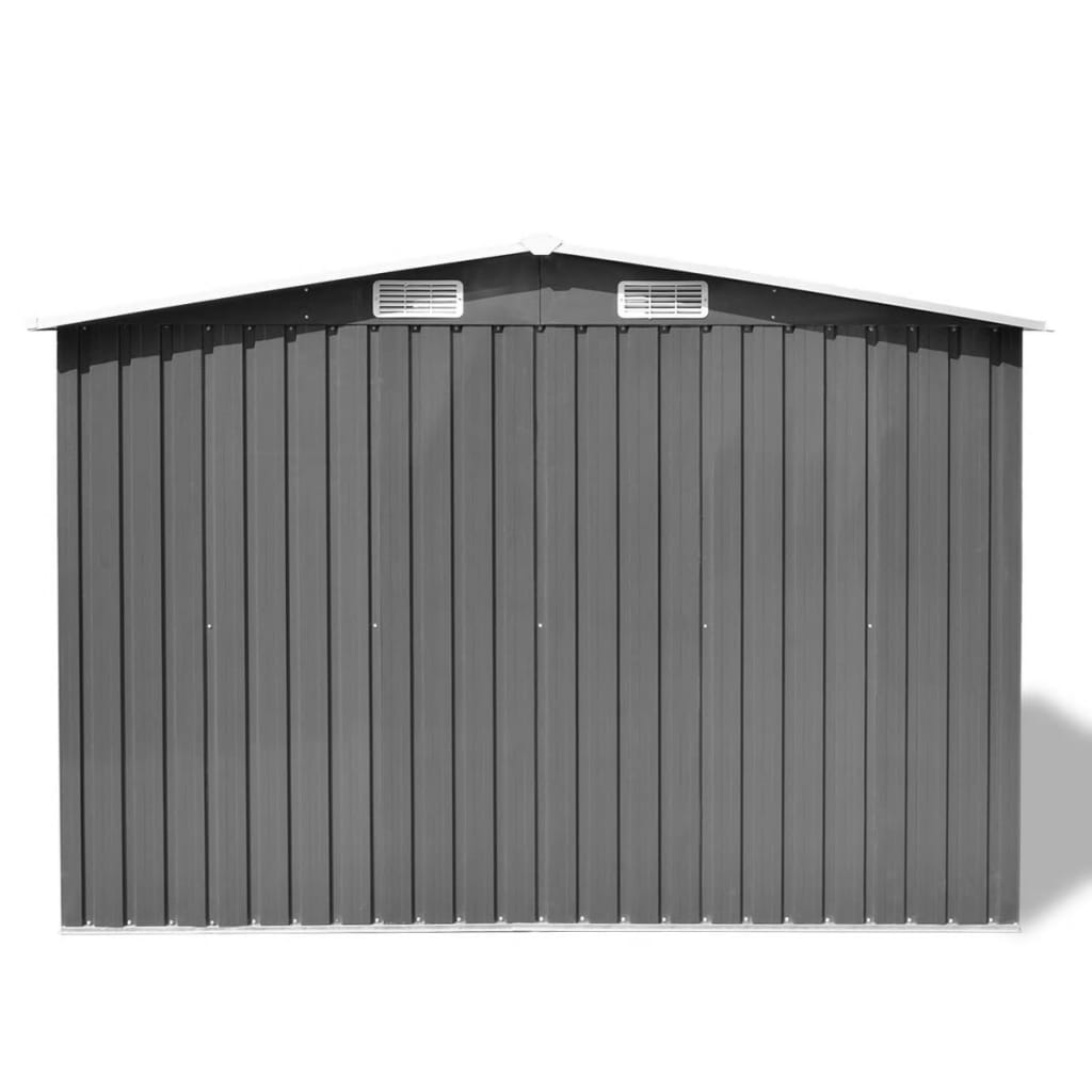 Haveskur Grå Metal 257 x 205 x 178 cm