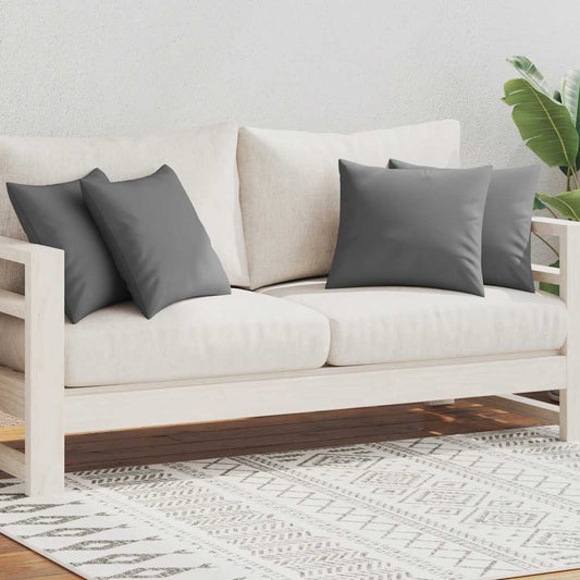 Gartenkissen 4 Stk. 45 x 45 cm Grau