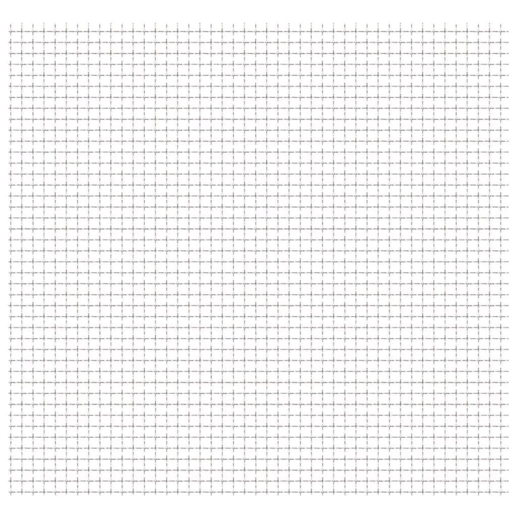 Wellengitter Edelstahl 50×50 cm 21×21×2,5 mm