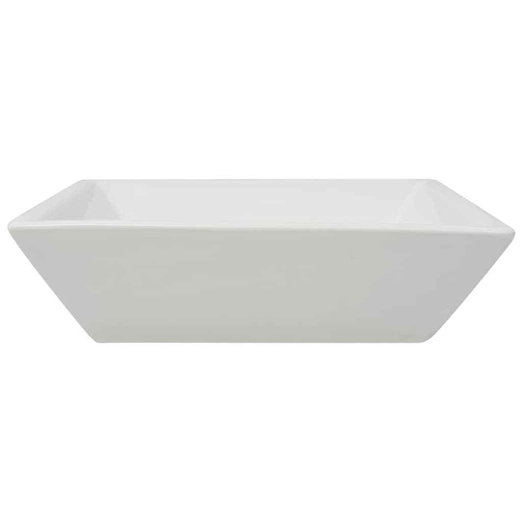 Håndvask Firkantet Keramik Hvid 41,5 x 41,5 x 12 cm