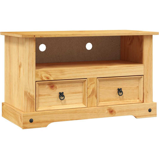 TV-Schrank Mexiko-Stil Kiefernholz 91x43x56 cm