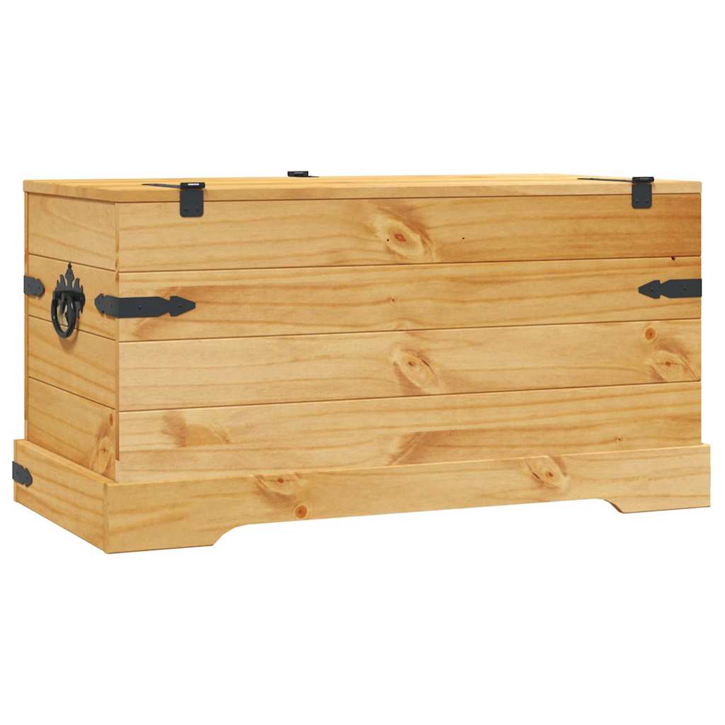 Bryst fyrretræ i mexicansk stil 91x49,5x47 cm