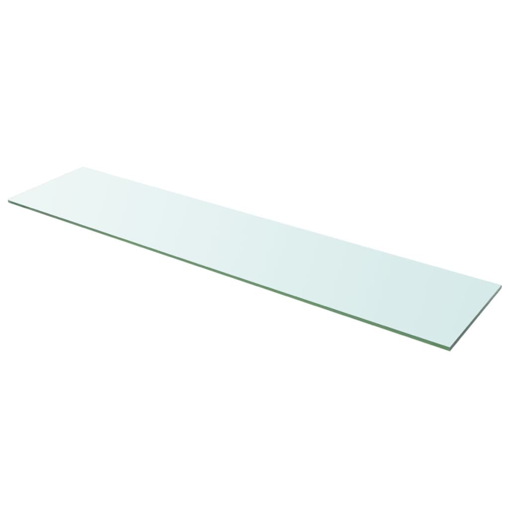 Hylde Glas Transparent 110x25 cm