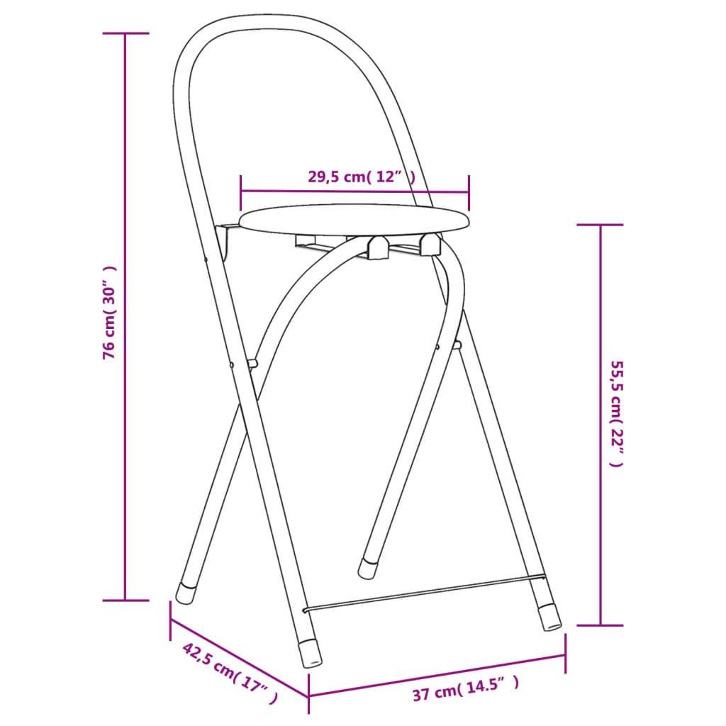 Sammenklappeligt spisebord femdelt MDF sort
