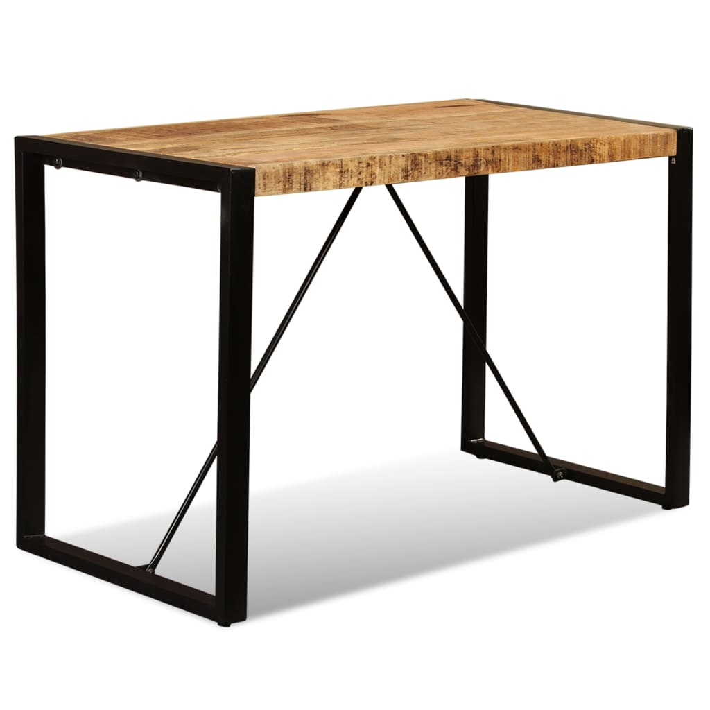Spisebord Groft massivt mangotræ 120 cm