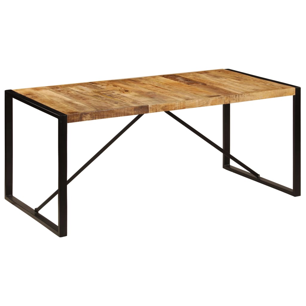 Spisebord Groft massivt mangotræ 180 cm