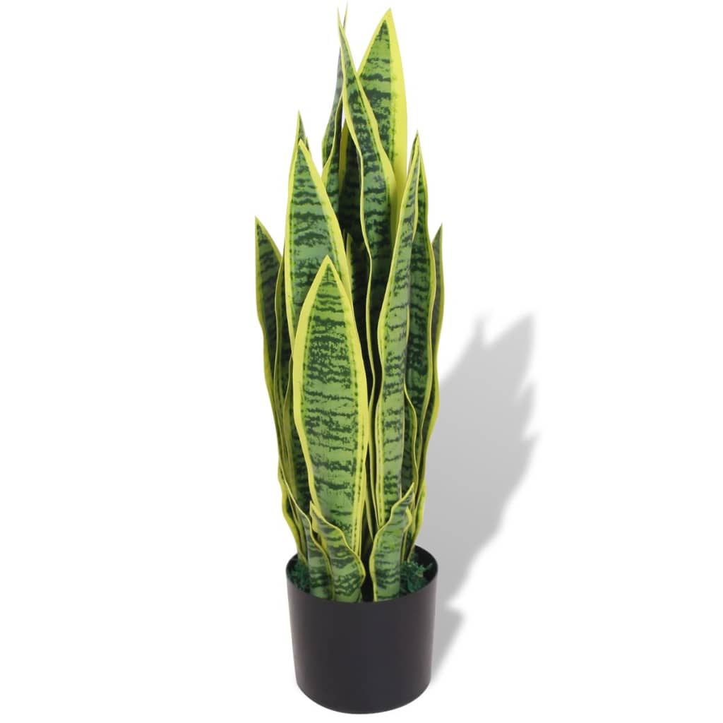 Kunstig Sansevieria Bow Hamp med Pot 65 cm Grøn