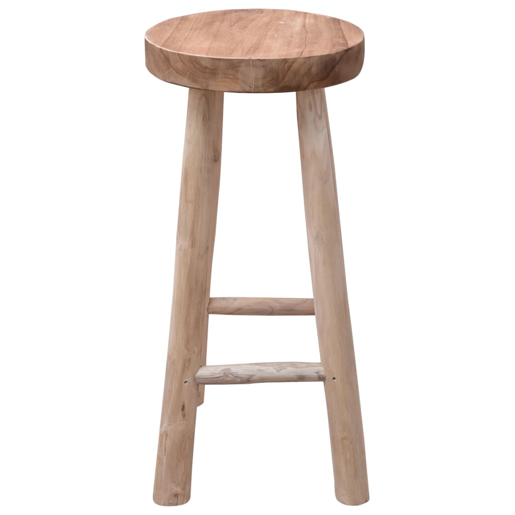 Barstol teak massivt træ