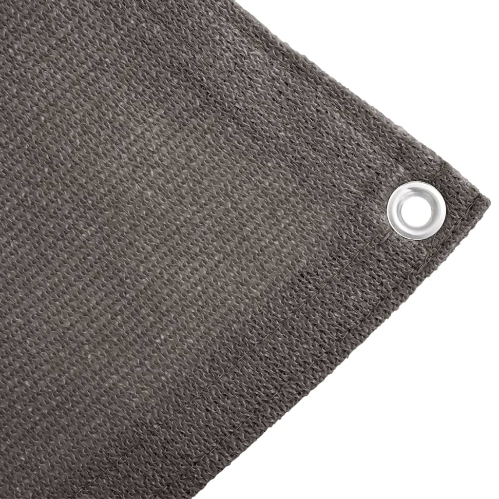 Zeltteppich 300 x 400 cm Anthrazit