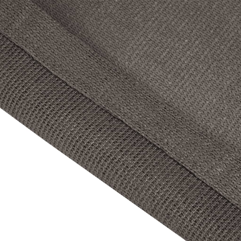Zeltteppich 300 x 600 cm Anthrazit