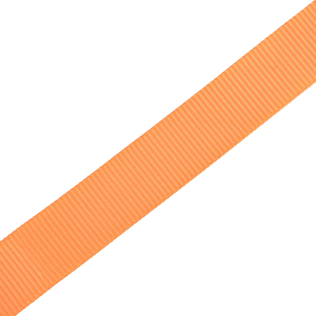 Skraldespænderemme 10 stk 0,4 tons 6m×25 mm Orange