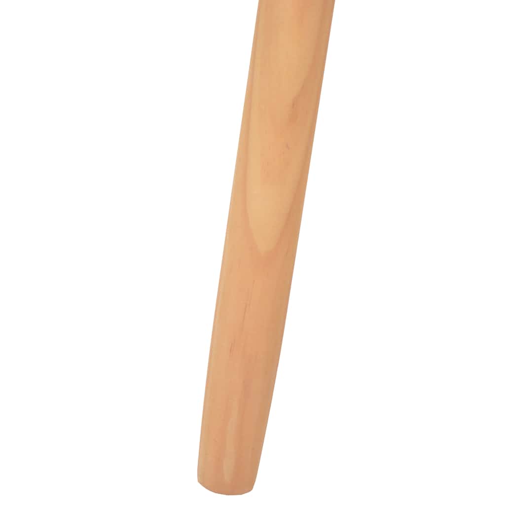 2-delt Sofabordssæt Solid Wood Pine Sort