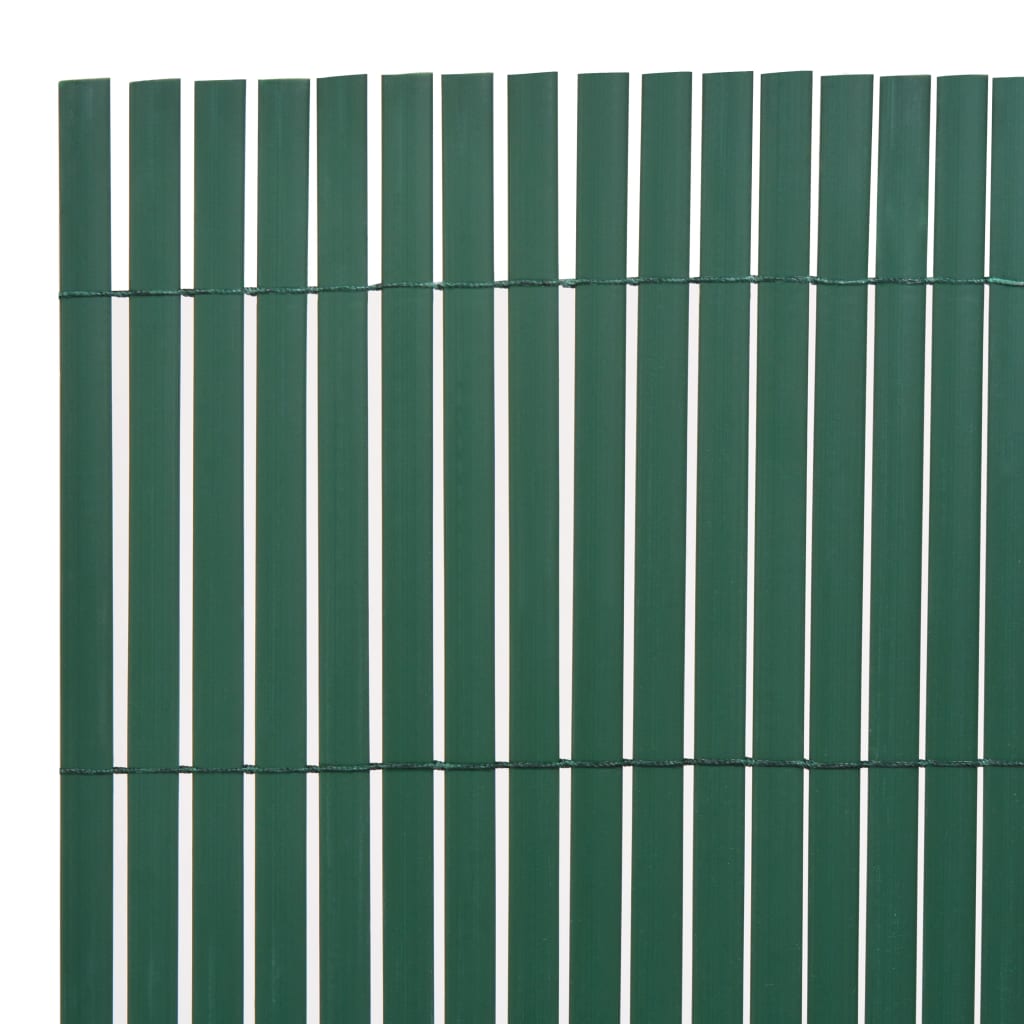 Havehegn Dobbeltsidet PVC 90x300 cm Grøn