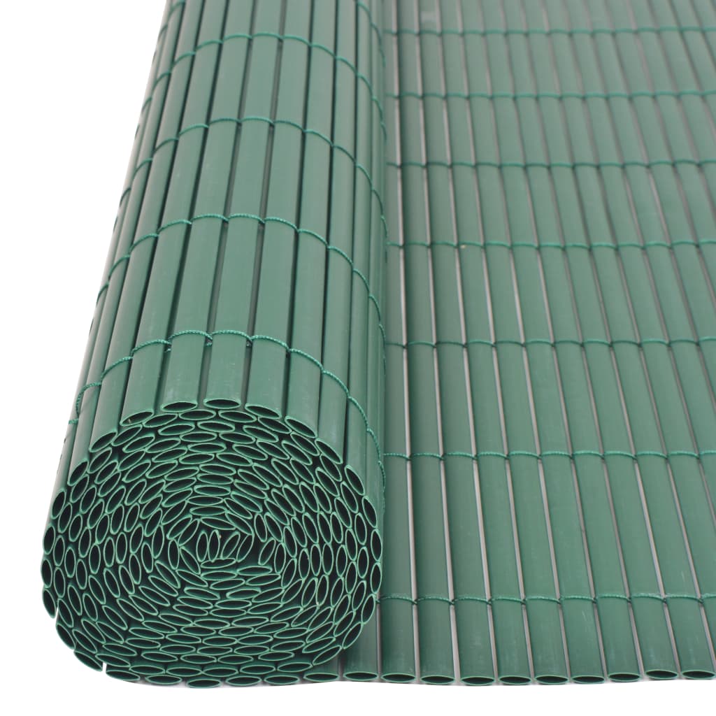 Havehegn Dobbeltsidet PVC 90x300 cm Grøn