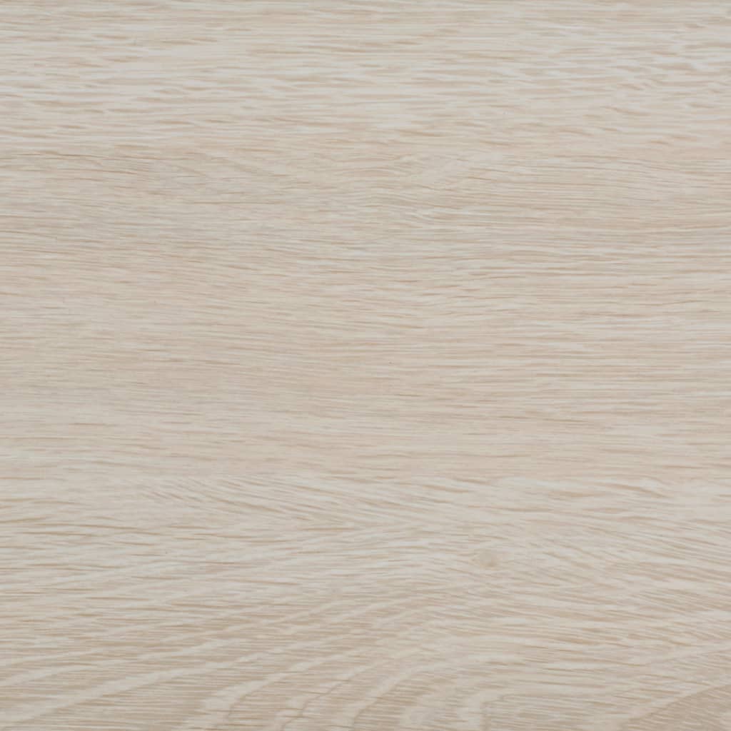 PVC Fliser Ikke-selvklæbende 5,26 m² 2 mm Eg Hvid