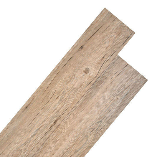PVC Fliser Ikke-selvklæbende 5,26 m² 2 mm Eg Brun