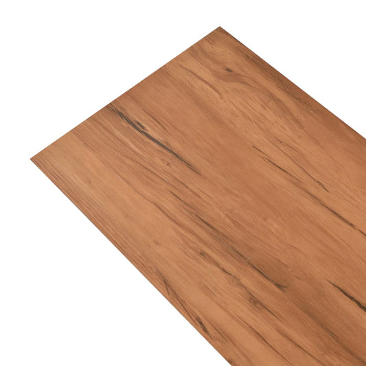 PVC Fliser Ikke-selvklæbende 5,26 m² 2 mm Elm Natural