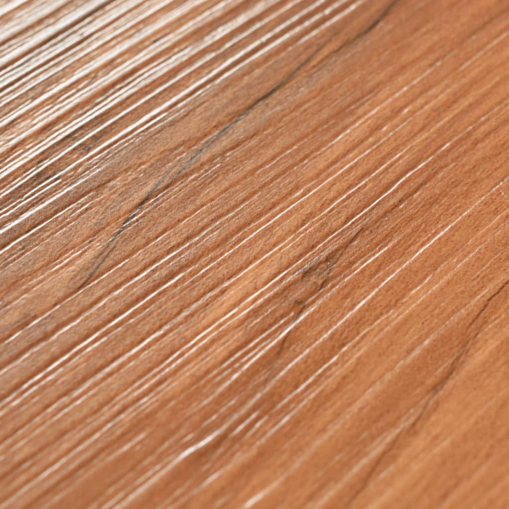 PVC Fliser Ikke-selvklæbende 5,26 m² 2 mm Elm Natural