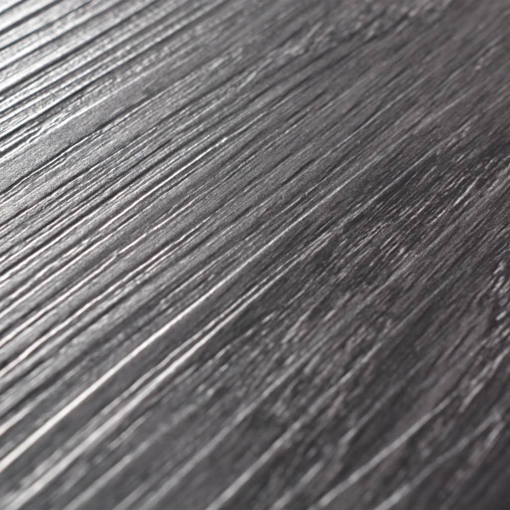 PVC Fliser Ikke-selvklæbende 5,26 m² 2 mm Sort og hvid