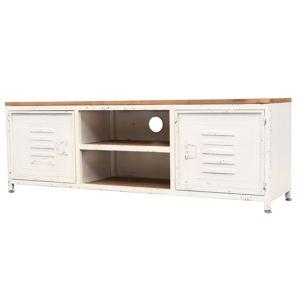 TV-skab 120x30x40 cm Hvid
