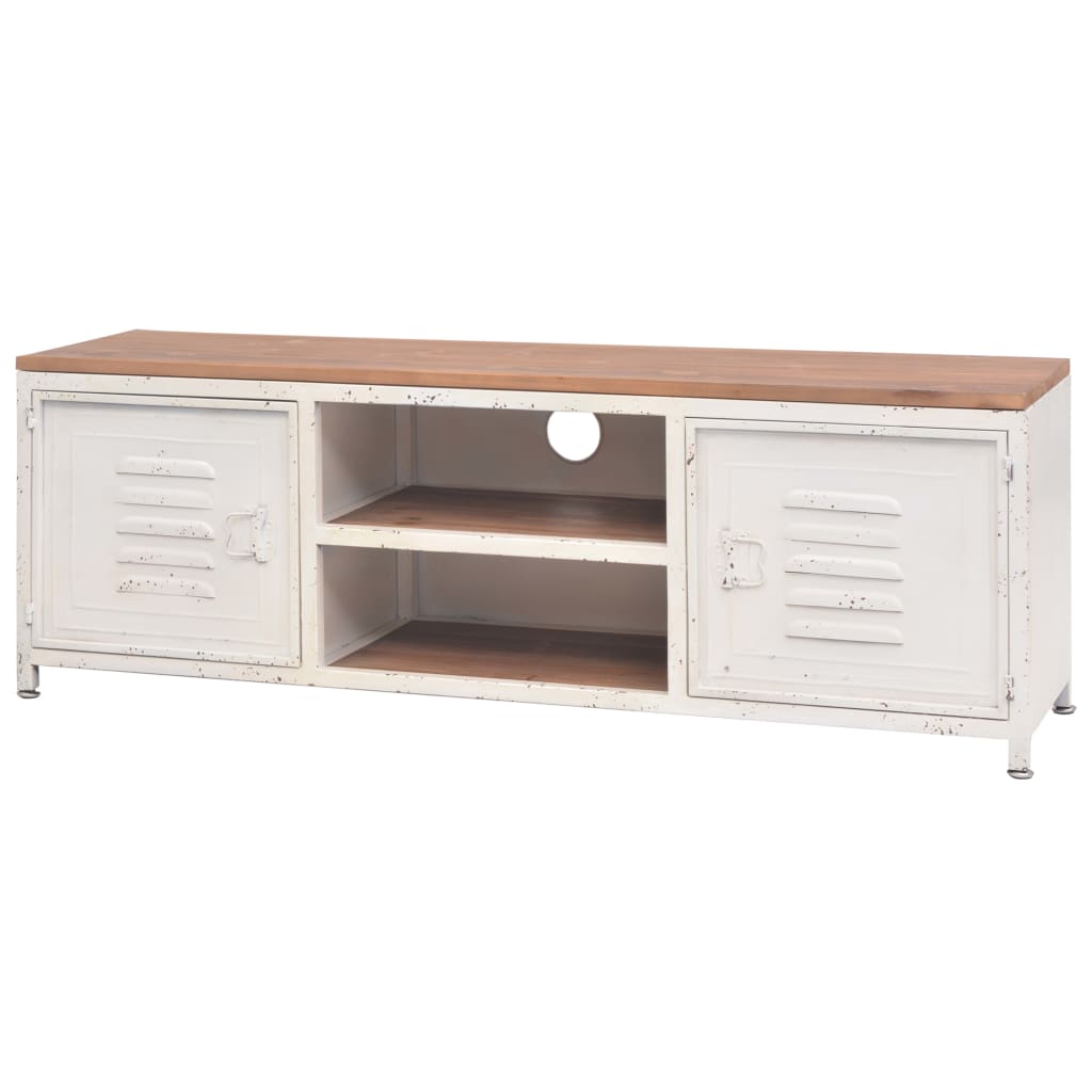 TV-skab 120x30x40 cm Hvid