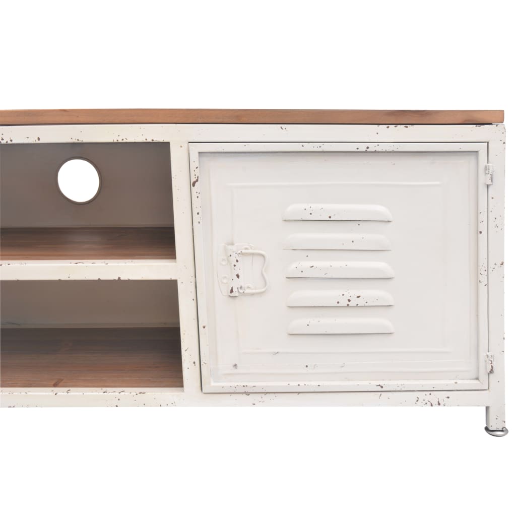 TV-skab 120x30x40 cm Hvid