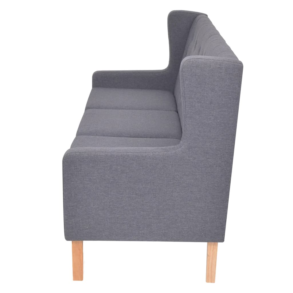 3-delt Sofasæt Stof Grå