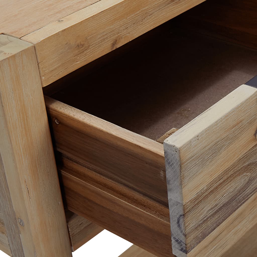 Konsolbord 82x33x73 cm akacie massivt træ
