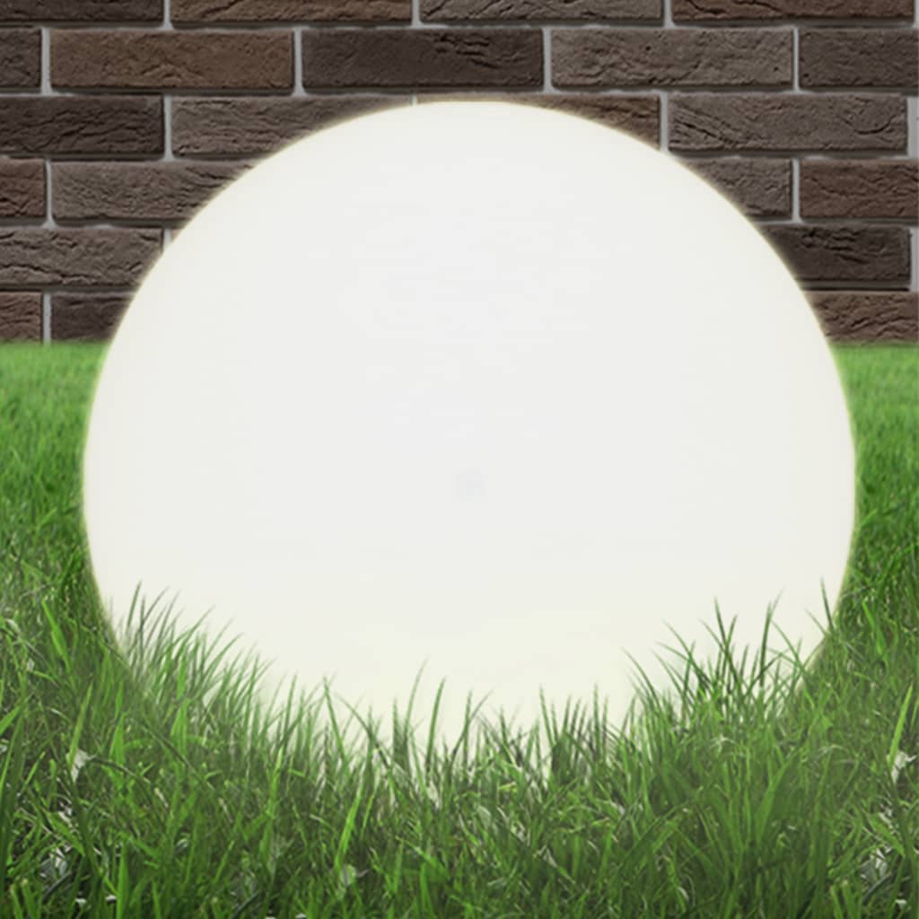 LED Havelys Kugleformet 50 cm PMMA