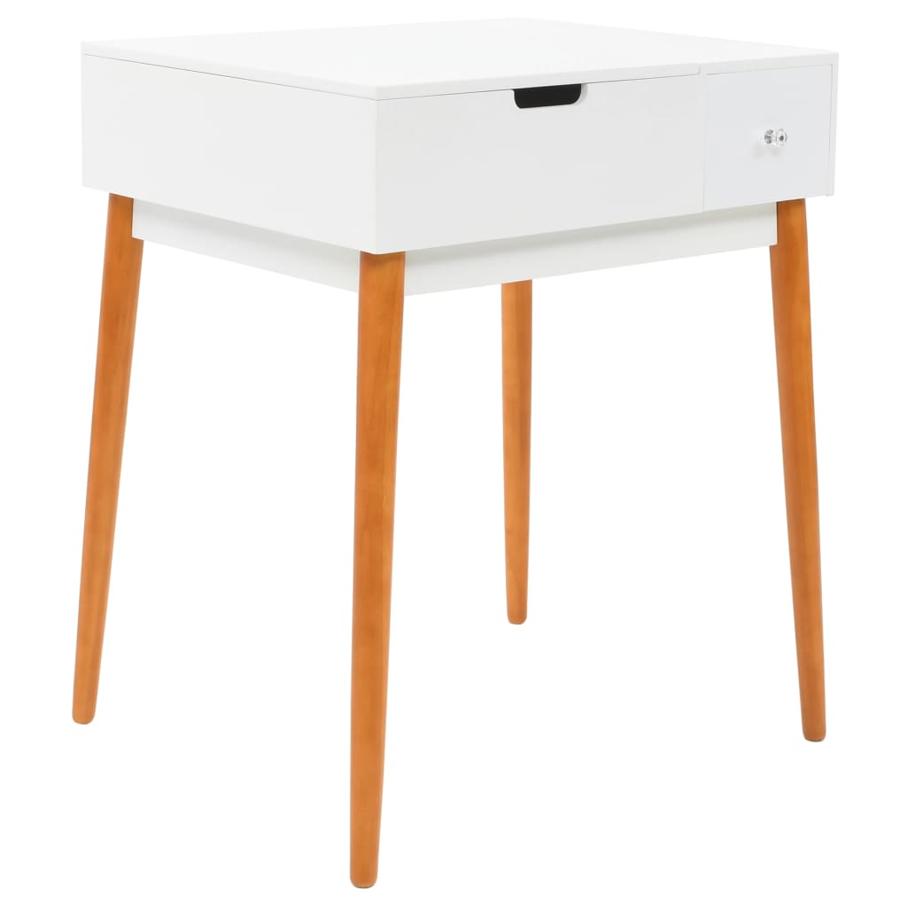 Toiletbord med spejl MDF 60 x 50 x 86 cm