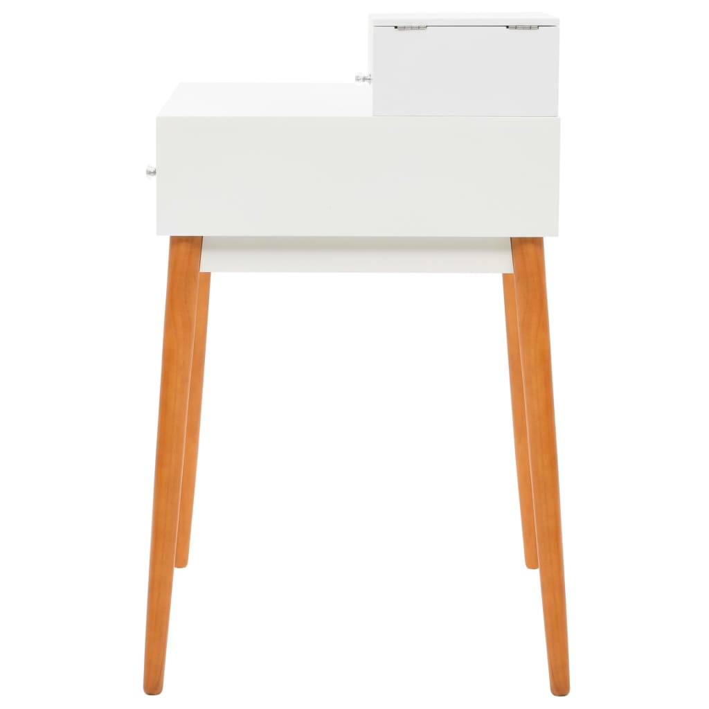 Toiletbord med spejl MDF 60 x 50 x 86 cm