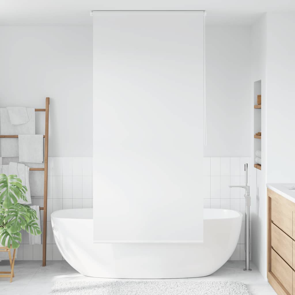 Brusegardin 120x240 cm hvid