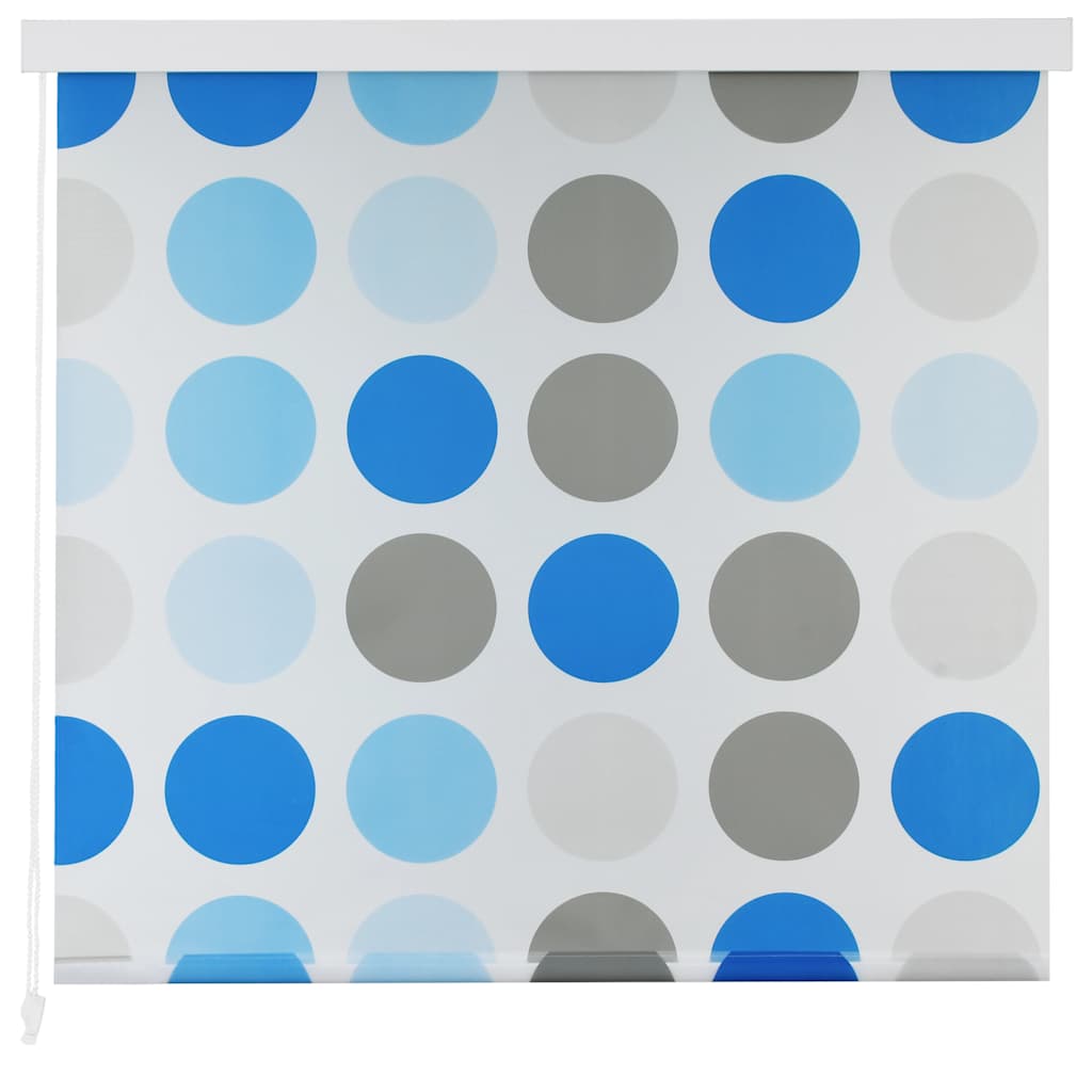 brusegardin 120x240 cm cirkelmønster
