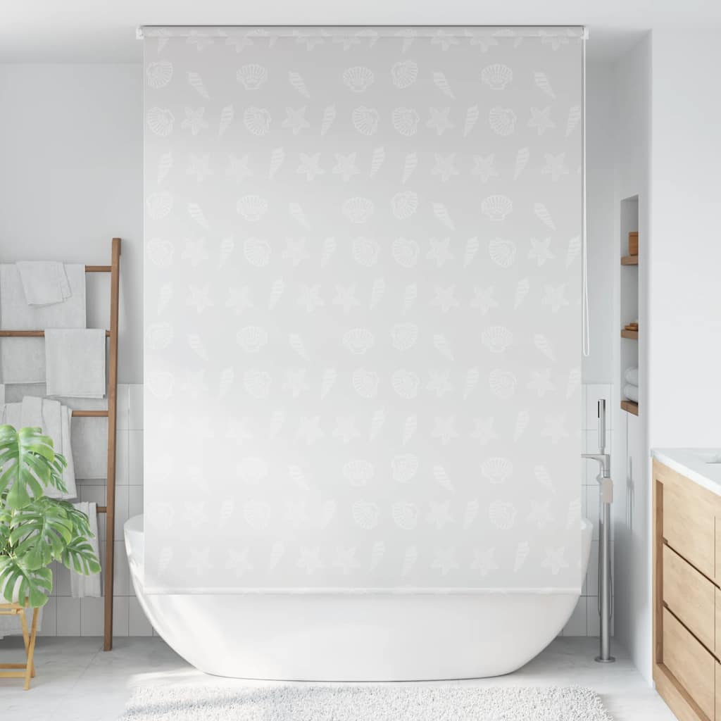 brusegardin 160x240 cm søstjernemønster