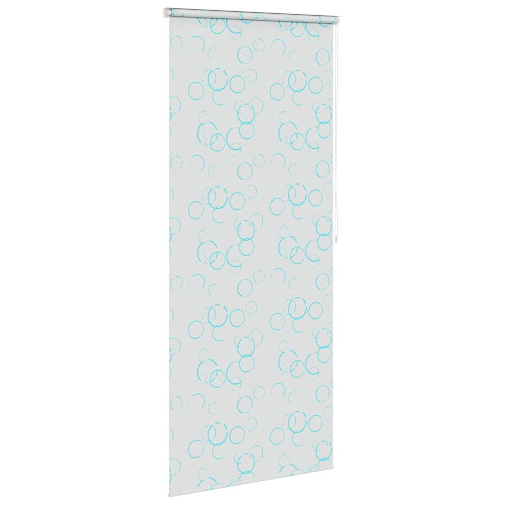 brusegardin 100x240 cm boblemønster