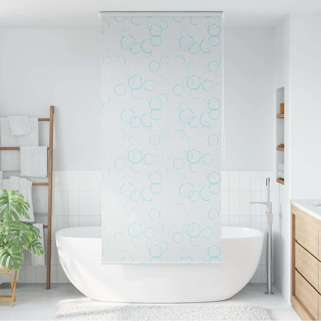 brusegardin 120x240 cm boblemønster